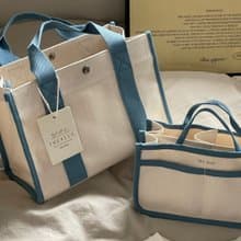 韓國 The Ally | LUNA BAG (附內袋)| 藍色 | 手袋 單肩包