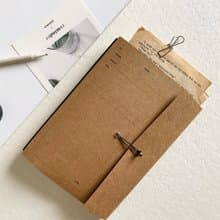 Paper File ver.1 | Refillable Notebook System (Kraft Cover + 2 Inserts)