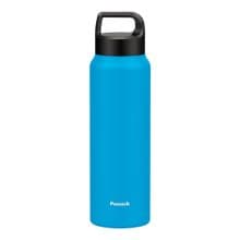 【孔雀Peacock】800ml 保冷保溫杯 (手提式) 運動酷跑-消光天空藍