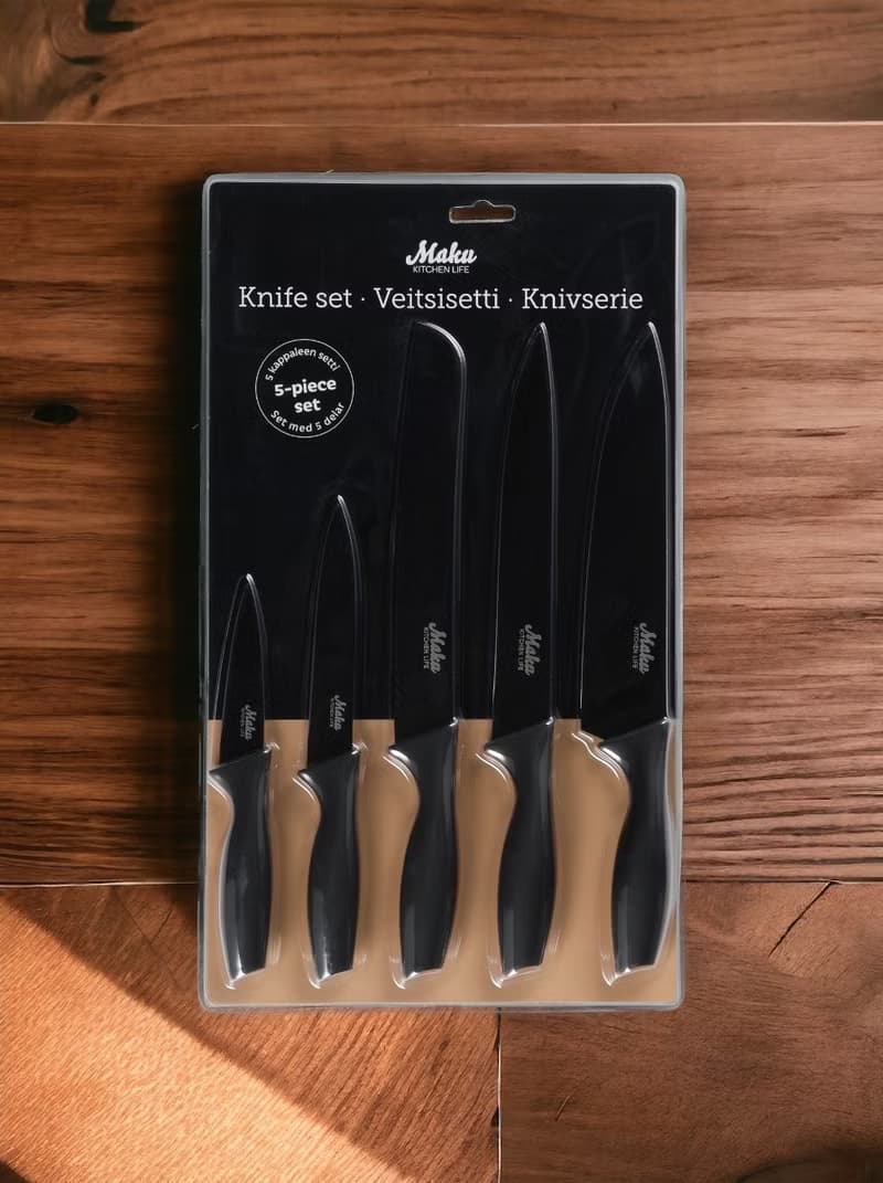 【Maku Kitchen Life】料理刀具5件組