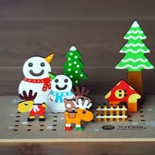 聖誕快樂立體樂園-雪人好朋友