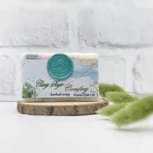 鴻琴生活-逸佳【花草系列】快樂鼠尾草手工皂中皂
