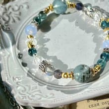 -塵埃-天然水晶手鏈/黃銅手鍊