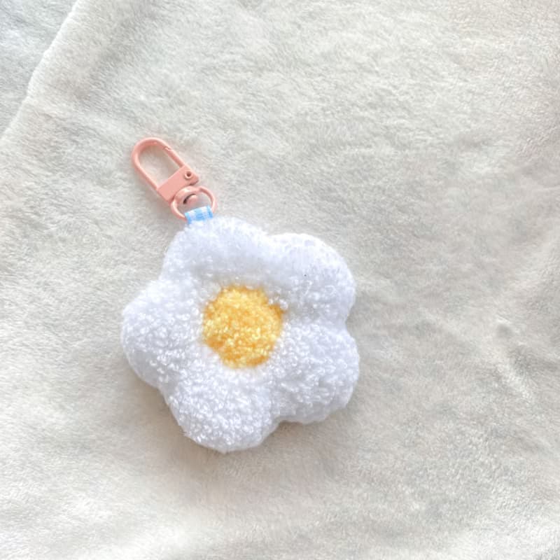 【毛神神】俄羅斯戳戳繡 花花吊飾 成品/DIY材料包