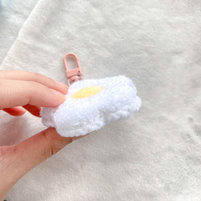 【毛神神】俄羅斯戳戳繡 花花吊飾 成品/DIY材料包