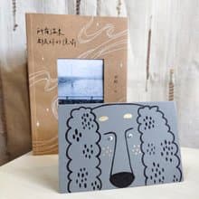 可卡犬卡片 狗狗卡片 搞笑卡片 手繪卡片 手帳週邊 文具控 動物卡