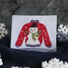Cross stitch pattern / Christmas sweater / Cross stitch pattern Christmas