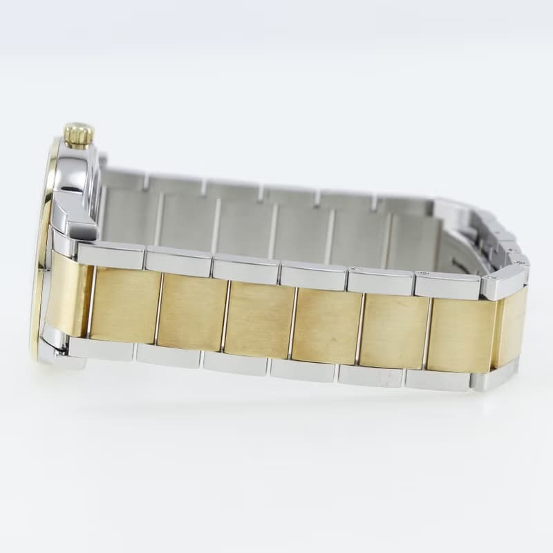 【日本直送】ティファニー TIFFANY&Co. アトラスドーム 腕時計 ゴールド&スチール シルバー/ゴールド 自動巻き 白文字盤 メンズ【中古】