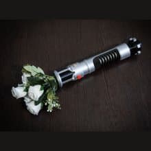 Star Wars Inspired Bridal Bouquet Holder Obi-Wan Kenobi's | star wars wedding