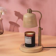 【送蠟燭】Fika No. 18 升降款融蠟燈-奶茶杏 可調光 享保固