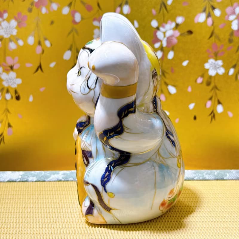 【慈耀福心】日本清水燒招財貓 | 仫繪 - 觀音菩薩