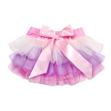 Cutie Bella 雪紡蝴蝶結蓬蓬褲裙 澎澎裙屁屁褲 Cream Lilac Pink