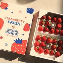 霸王蜜香草莓 - 特大顆 380g x 2盤