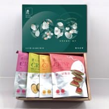款待套組【農禾四季 | 自然系零嘴】膨脆食感綜合脆餅禮盒