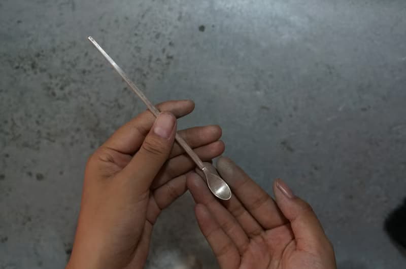 【溪山手作】手工原創純銀蓮花瓣勺子,咖啡勺調羹 攪拌勺粉量