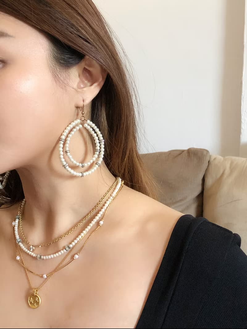 Vintage Pearl Drop Earrings