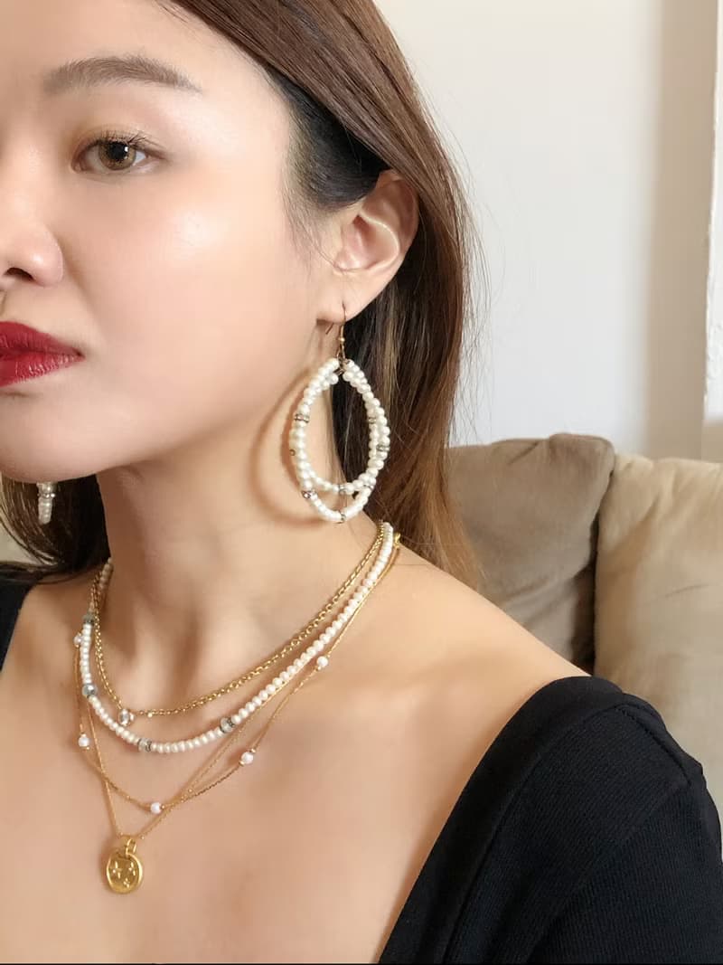 Vintage Pearl Drop Earrings