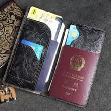 頭層牛皮護照套 真皮護照包 多卡槽護照錢包 多色可選護照夾