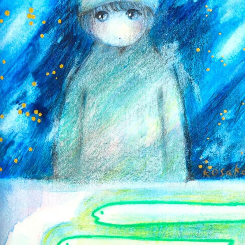 原画 / ヘビとの対話