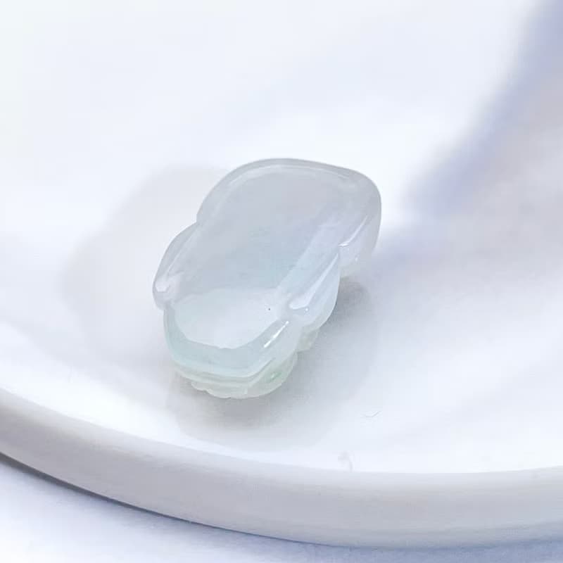 【招財神獸】冰種翡翠貔貅吊飾 | 天然緬甸玉翡翠A貨|送禮
