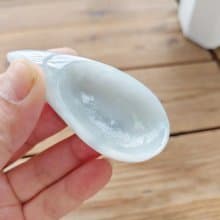 【親翠】天然翡翠 冰飄花趣味咖啡杓 | 茶葉杓