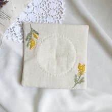 【芳小姐手作】金合歡刺繡鍋墊 母親節禮物 禮物 畢業禮物