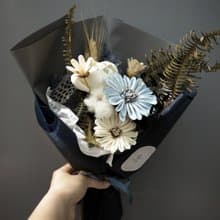 海洋藍白花束 | 香氛擴香花