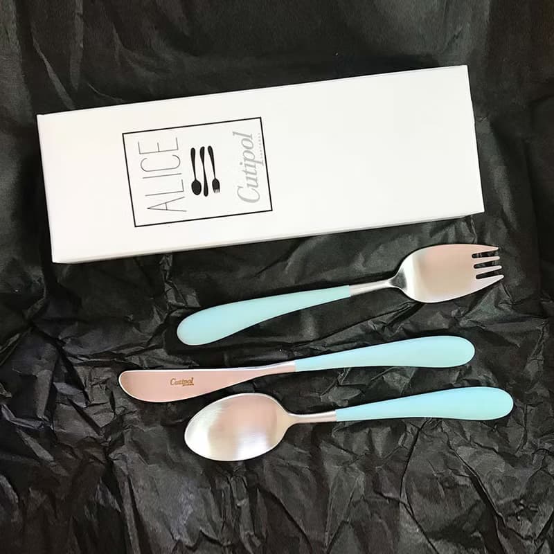 葡萄牙 Cutipol  ALICE  蒂芬妮銀  兒童三件組