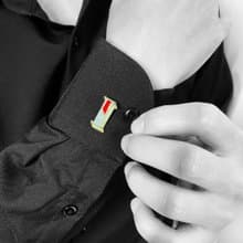 I / Imaginationl -琺瑯徽章卡－附信封 開學季 情人卡 萬用字母