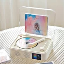 高音質 CD播放器  Sony機芯 雙向藍芽 (暖白/粉色/藍色)