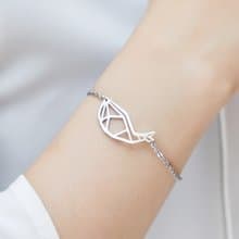 鯨魚 - 幾何手鍊系列 - 抗敏醫療鋼