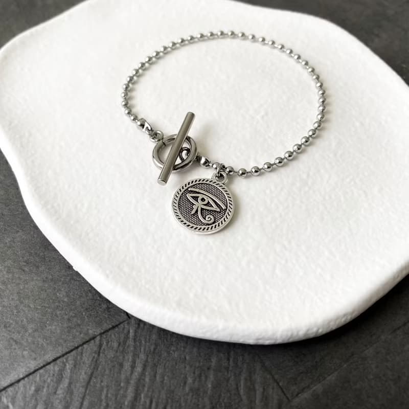 治癒 | 荷魯斯之眼 真實之眼 | 不鏽鋼手鍊