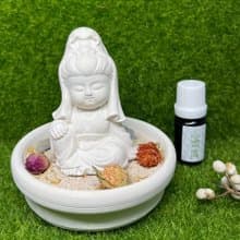 【五倍券優惠】淨念吉祥小佛之觀音 中盤豪華套組 擴香套組 居家