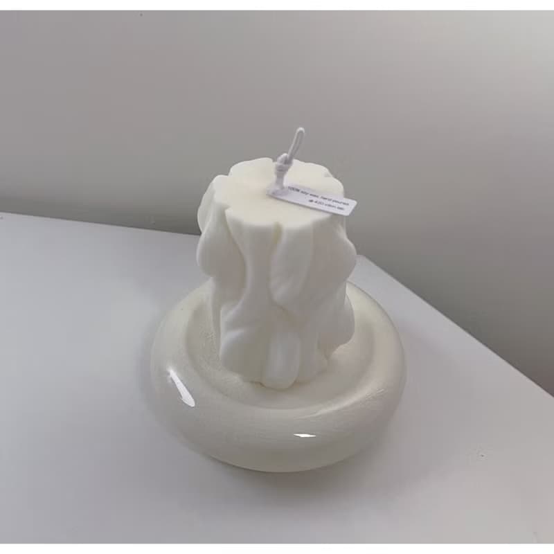 4:20 vibinlab 極簡 100% 環保天然 大豆香氛蠟燭 幾何圖形