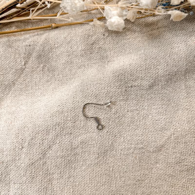 獅與烈焰 / 不規則幾何 / 手繪【熱縮片】耳飾