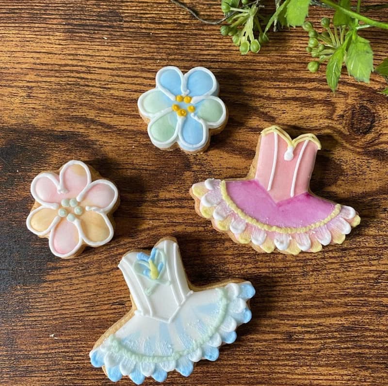 3 袋套　有機糖霜餅乾　衣装　ballet