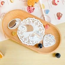 貓貓甜點棉被PVC防水貼紙、行李箱貼紙