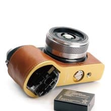 適用機型Panasonic GX7 義大利皮革編織相機底座