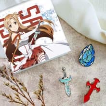 刀劍神域-精裝徽章組-B款亞絲娜
