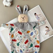 兔寶寶安撫巾   恐龍QQ軟糖 嬰兒彌月禮 新生兒禮