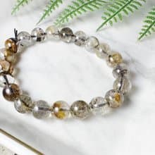 MH天然石系列_閃靈鑽手珠9mm