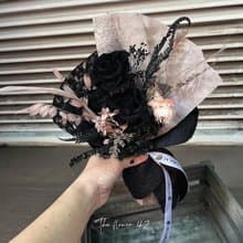 /The flower 42黑粉永生花束小