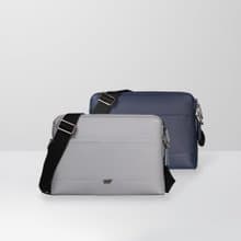 【免費升級送禮包裝】格瑞克-E 橫式斜背包-深藍/石灰白/BF573