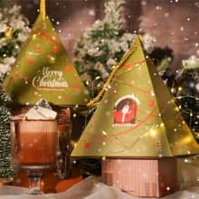 【一件免運】499 聖誕樹雪咖禮盒 聖誕餅乾巧克力咖啡