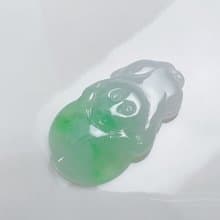 冰飄陽綠翡翠猴彩頭 | 天然緬甸A貨翡翠 | 送禮