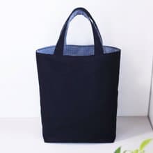 【格紋遇上帆布】大提袋 / A4可裝 手提袋 手提包 環保袋