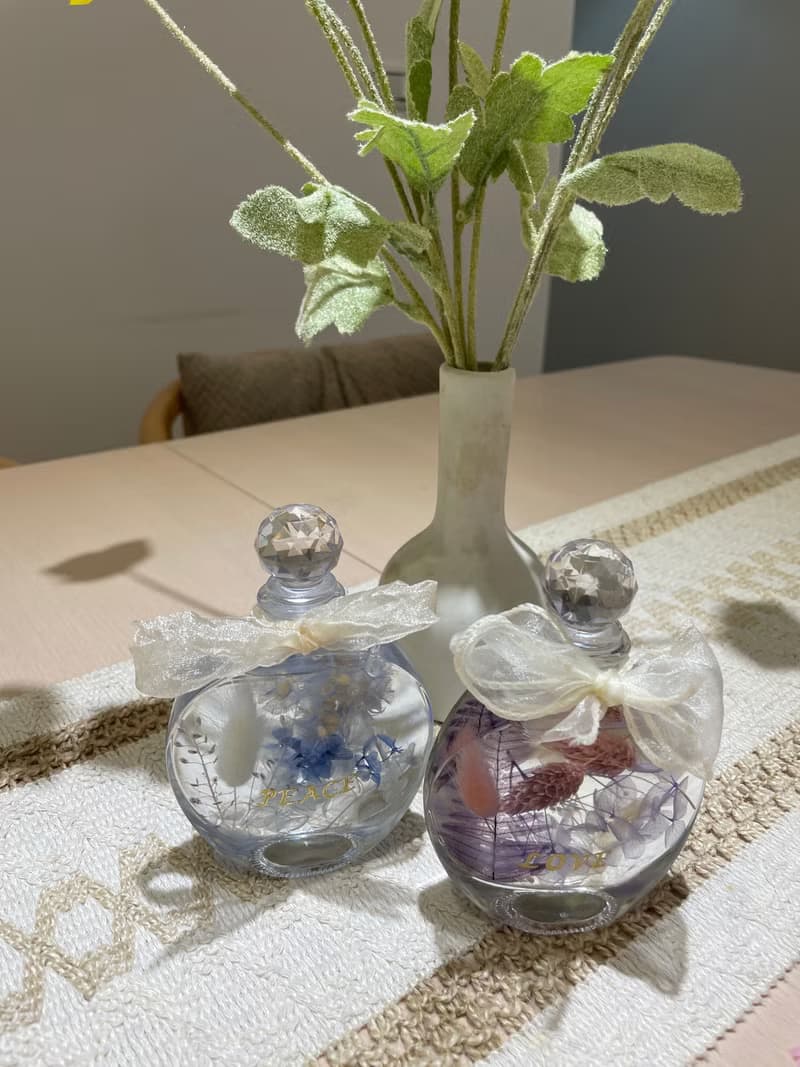 嵐緹花香室 永生花浮游花燈 婚禮小物/探房禮物/生日禮物/喬遷禮