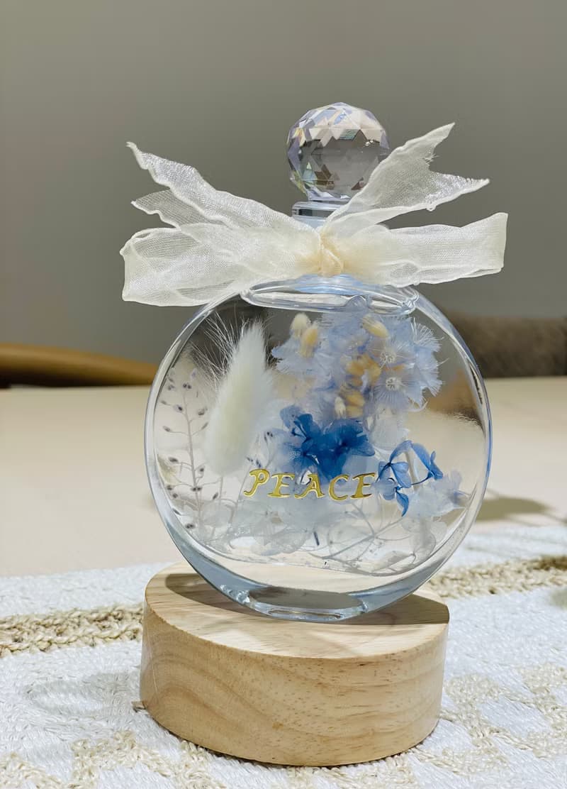 嵐緹花香室 永生花浮游花燈 婚禮小物/探房禮物/生日禮物/喬遷禮