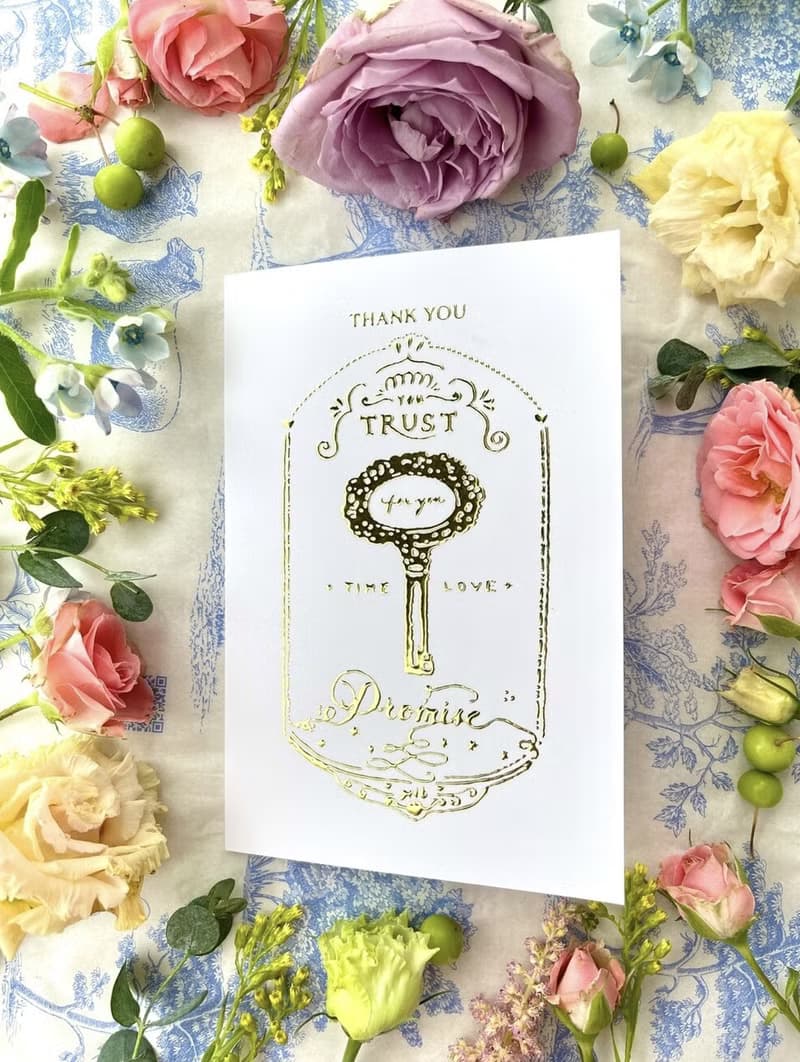 (GRIT) Vintage card set (3 card)