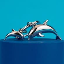 【Metalmorphose】MTM海豚鑰匙圈 海洋動物/吊飾/禮品